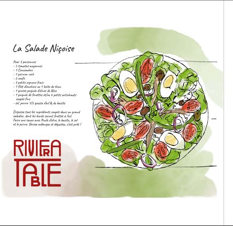 Riviera Table : serviette 50x50cm